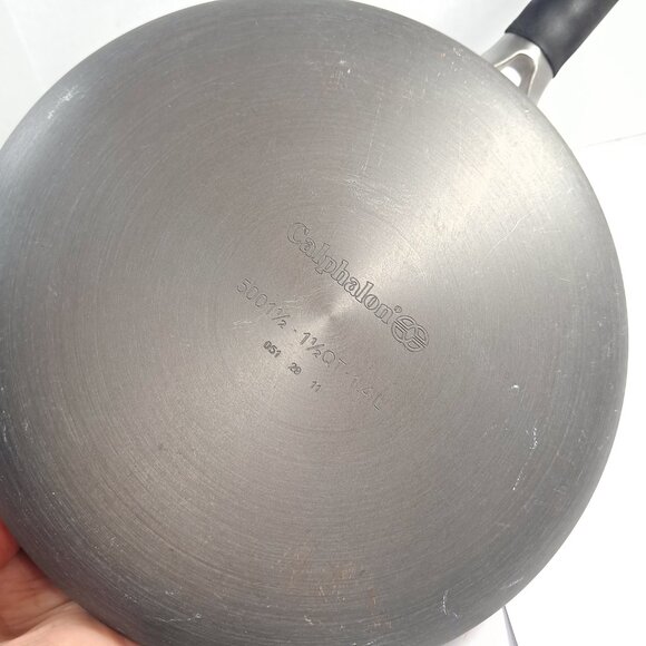Calphalon 5001 1/2 1 1/2qt sauce pan nonstick hard anodized sauté saucepan - Picture 6 of 13